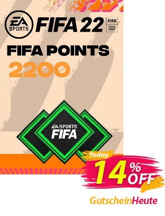 FIFA 22 Ultimate Team 2200 Points Pack Xbox One/ Xbox Series X|S Gutschein FIFA 22 Ultimate Team 2200 Points Pack Xbox One/ Xbox Series X|S Deal 2024 CDkeys Aktion: FIFA 22 Ultimate Team 2200 Points Pack Xbox One/ Xbox Series X|S Exclusive Sale offer 