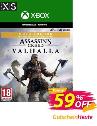 Assassin&#039;s Creed Valhalla Gold Edition Xbox One/Xbox Series X|S - WW  Gutschein Assassin&#039;s Creed Valhalla Gold Edition Xbox One/Xbox Series X|S (WW) Deal 2024 CDkeys Aktion: Assassin&#039;s Creed Valhalla Gold Edition Xbox One/Xbox Series X|S (WW) Exclusive Sale offer 