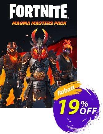 Fortnite - Magma Masters Pack Xbox One & Xbox Series X|S - US  Gutschein Fortnite - Magma Masters Pack Xbox One &amp; Xbox Series X|S (US) Deal 2024 CDkeys Aktion: Fortnite - Magma Masters Pack Xbox One &amp; Xbox Series X|S (US) Exclusive Sale offer 