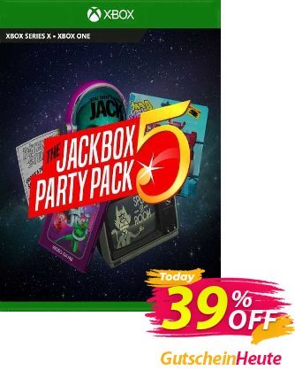 The Jackbox Party Pack 5 Xbox One - UK  Gutschein The Jackbox Party Pack 5 Xbox One (UK) Deal 2024 CDkeys Aktion: The Jackbox Party Pack 5 Xbox One (UK) Exclusive Sale offer 