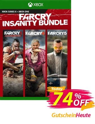 Far Cry Insanity Bundle Xbox One - US  Gutschein Far Cry Insanity Bundle Xbox One (US) Deal 2024 CDkeys Aktion: Far Cry Insanity Bundle Xbox One (US) Exclusive Sale offer 