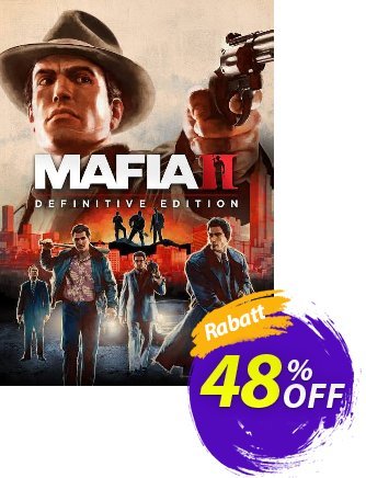 Mafia II: Definitive Edition Xbox One & Xbox Series X|S - WW  Gutschein Mafia II: Definitive Edition Xbox One &amp; Xbox Series X|S (WW) Deal 2024 CDkeys Aktion: Mafia II: Definitive Edition Xbox One &amp; Xbox Series X|S (WW) Exclusive Sale offer 