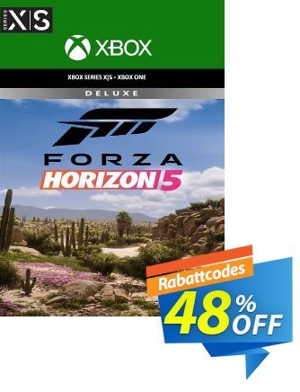 Forza Horizon 5 Deluxe Edition Xbox One/Xbox Series X|S/PC - US  Gutschein Forza Horizon 5 Deluxe Edition Xbox One/Xbox Series X|S/PC (US) Deal 2024 CDkeys Aktion: Forza Horizon 5 Deluxe Edition Xbox One/Xbox Series X|S/PC (US) Exclusive Sale offer 