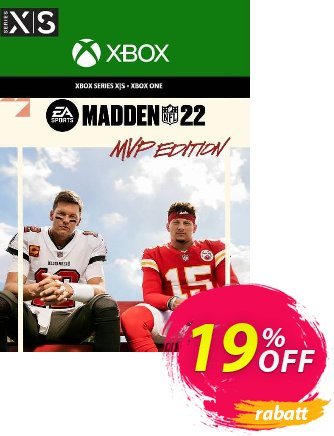 Madden NFL 22 MVP Edition Xbox One & Xbox Series X|S - US  Gutschein Madden NFL 22 MVP Edition Xbox One &amp; Xbox Series X|S (US) Deal 2024 CDkeys Aktion: Madden NFL 22 MVP Edition Xbox One &amp; Xbox Series X|S (US) Exclusive Sale offer 