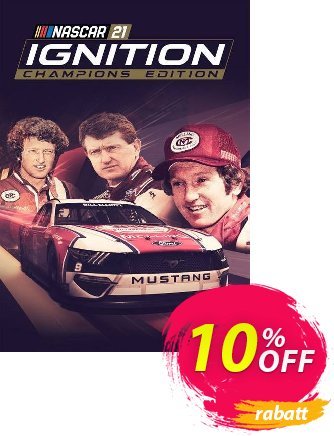 NASCAR 21: Ignition - Champions Edition Xbox One (WW) Coupon, discount NASCAR 21: Ignition - Champions Edition Xbox One (WW) Deal 2024 CDkeys. Promotion: NASCAR 21: Ignition - Champions Edition Xbox One (WW) Exclusive Sale offer 
