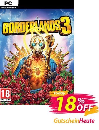 Borderlands 3 PC (EU) Coupon, discount Borderlands 3 PC (EU) Deal. Promotion: Borderlands 3 PC (EU) Exclusive offer 