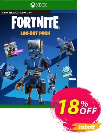 Fortnite - Lok-Bot Pack Xbox One - US  Gutschein Fortnite - Lok-Bot Pack Xbox One (US) Deal 2024 CDkeys Aktion: Fortnite - Lok-Bot Pack Xbox One (US) Exclusive Sale offer 