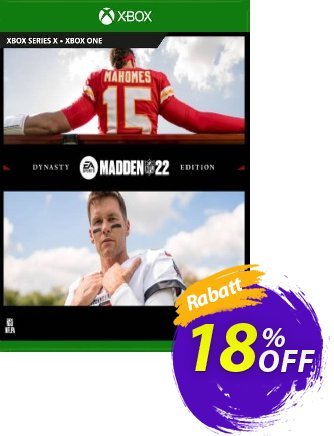 Madden NFL 22 Dynasty Edition Xbox One & Xbox Series X|S - US  Gutschein Madden NFL 22 Dynasty Edition Xbox One &amp; Xbox Series X|S (US) Deal 2024 CDkeys Aktion: Madden NFL 22 Dynasty Edition Xbox One &amp; Xbox Series X|S (US) Exclusive Sale offer 