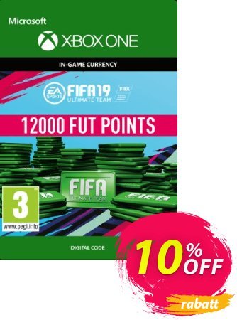 Fifa 19 - 12000 FUT Points - Xbox One  Gutschein Fifa 19 - 12000 FUT Points (Xbox One) Deal 2024 CDkeys Aktion: Fifa 19 - 12000 FUT Points (Xbox One) Exclusive Sale offer 