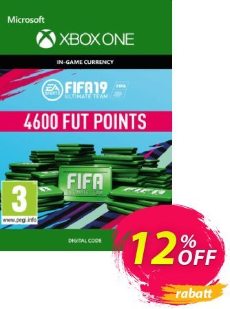 Fifa 19 - 4600 FUT Points - Xbox One  Gutschein Fifa 19 - 4600 FUT Points (Xbox One) Deal 2024 CDkeys Aktion: Fifa 19 - 4600 FUT Points (Xbox One) Exclusive Sale offer 