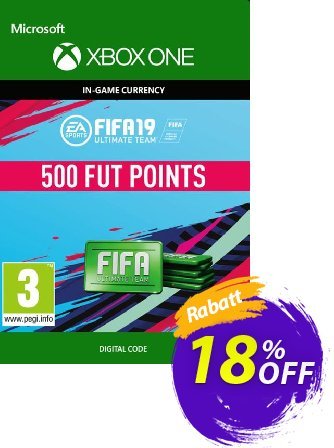 Fifa 19 - 500 FUT Points - Xbox One  Gutschein Fifa 19 - 500 FUT Points (Xbox One) Deal 2024 CDkeys Aktion: Fifa 19 - 500 FUT Points (Xbox One) Exclusive Sale offer 