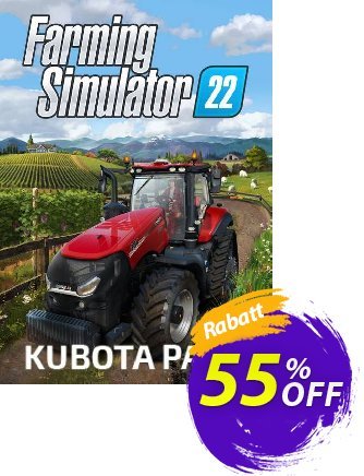 Farming Simulator 22 - Kubota Pack PC - DLC - GIANTS  Gutschein Farming Simulator 22 - Kubota Pack PC - DLC (GIANTS) Deal 2024 CDkeys Aktion: Farming Simulator 22 - Kubota Pack PC - DLC (GIANTS) Exclusive Sale offer 