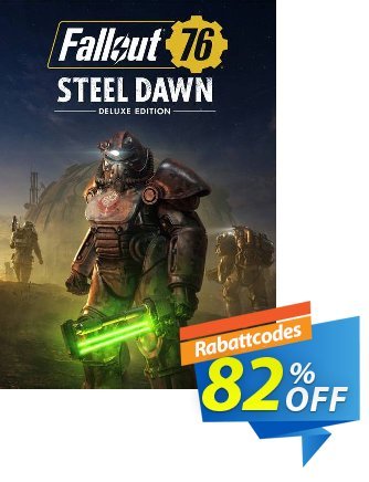 Fallout 76: Steel Dawn Deluxe Edition PC discount coupon Fallout 76: Steel Dawn Deluxe Edition PC Deal 2024 CDkeys - Fallout 76: Steel Dawn Deluxe Edition PC Exclusive Sale offer 
