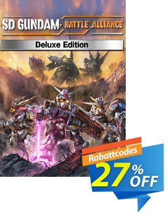 SD GUNDAM BATTLE ALLIANCE - Deluxe Edition PC Gutschein SD GUNDAM BATTLE ALLIANCE - Deluxe Edition PC Deal 2024 CDkeys Aktion: SD GUNDAM BATTLE ALLIANCE - Deluxe Edition PC Exclusive Sale offer 