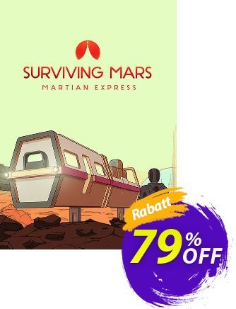 Surviving Mars: Martian Express PC - DLC Coupon, discount Surviving Mars: Martian Express PC - DLC Deal 2024 CDkeys. Promotion: Surviving Mars: Martian Express PC - DLC Exclusive Sale offer 