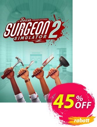 Surgeon Simulator 2 PC Coupon, discount Surgeon Simulator 2 PC Deal 2024 CDkeys. Promotion: Surgeon Simulator 2 PC Exclusive Sale offer 