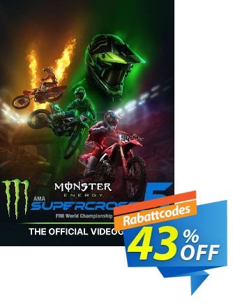 Monster Energy Supercross - The Official Videogame 5 PC Coupon, discount Monster Energy Supercross - The Official Videogame 5 PC Deal 2024 CDkeys. Promotion: Monster Energy Supercross - The Official Videogame 5 PC Exclusive Sale offer 
