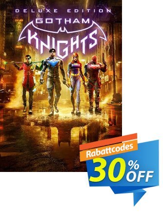 Gotham Knights: Deluxe PC Gutschein Gotham Knights: Deluxe PC Deal 2024 CDkeys Aktion: Gotham Knights: Deluxe PC Exclusive Sale offer 
