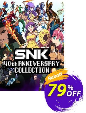 SNK 40th ANNIVERSARY COLLECTION PC Coupon, discount SNK 40th ANNIVERSARY COLLECTION PC Deal 2024 CDkeys. Promotion: SNK 40th ANNIVERSARY COLLECTION PC Exclusive Sale offer 