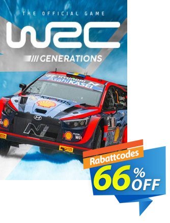WRC Generations PC discount coupon WRC Generations PC Deal 2024 CDkeys - WRC Generations PC Exclusive Sale offer 