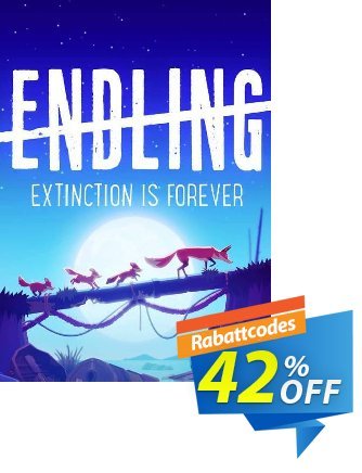 Endling - Extinction is Forever PC Coupon, discount Endling - Extinction is Forever PC Deal 2024 CDkeys. Promotion: Endling - Extinction is Forever PC Exclusive Sale offer 