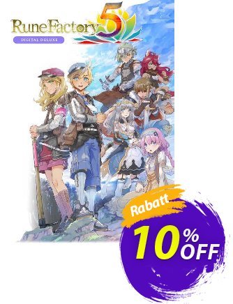 Rune Factory 5 - Digital Deluxe Edition PC Gutschein Rune Factory 5 - Digital Deluxe Edition PC Deal 2024 CDkeys Aktion: Rune Factory 5 - Digital Deluxe Edition PC Exclusive Sale offer 