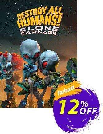 Destroy All Humans! – Clone Carnage PC Gutschein Destroy All Humans! – Clone Carnage PC Deal 2024 CDkeys Aktion: Destroy All Humans! – Clone Carnage PC Exclusive Sale offer 