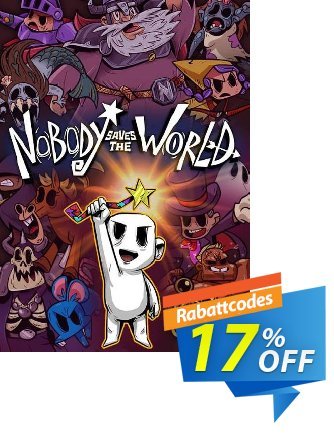Nobody Saves the World PC Coupon, discount Nobody Saves the World PC Deal 2024 CDkeys. Promotion: Nobody Saves the World PC Exclusive Sale offer 