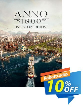Anno 1800 - Investor Edition PC discount coupon Anno 1800 - Investor Edition PC Deal 2024 CDkeys - Anno 1800 - Investor Edition PC Exclusive Sale offer 