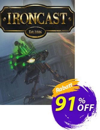 Ironcast PC Gutschein Ironcast PC Deal 2024 CDkeys Aktion: Ironcast PC Exclusive Sale offer 