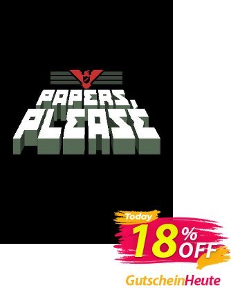 Papers, Please PC Gutschein Papers, Please PC Deal 2024 CDkeys Aktion: Papers, Please PC Exclusive Sale offer 