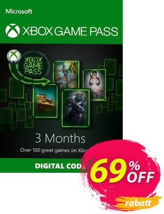 3 Month Xbox Game Pass Trial Xbox One Coupon, discount 3 Month Xbox Game Pass Trial Xbox One Deal 2024 CDkeys. Promotion: 3 Month Xbox Game Pass Trial Xbox One Exclusive Sale offer 