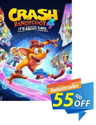 Crash Bandicoot 4: It&#039;s About Time Xbox One/Xbox Series X|S - WW  Gutschein Crash Bandicoot 4: It&#039;s About Time Xbox One/Xbox Series X|S (WW) Deal 2024 CDkeys Aktion: Crash Bandicoot 4: It&#039;s About Time Xbox One/Xbox Series X|S (WW) Exclusive Sale offer 