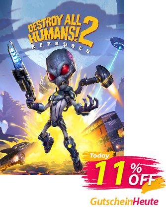 Destroy All Humans! 2 - Reprobed Xbox One/ Xbox Series X|S (WW) Coupon, discount Destroy All Humans! 2 - Reprobed Xbox One/ Xbox Series X|S (WW) Deal 2024 CDkeys. Promotion: Destroy All Humans! 2 - Reprobed Xbox One/ Xbox Series X|S (WW) Exclusive Sale offer 