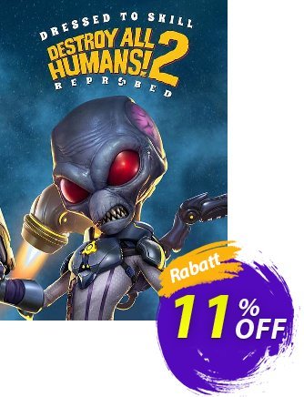 Destroy All Humans! 2 - Reprobed: Dressed to Skill Edition Xbox One/ Xbox Series X|S (WW) discount coupon Destroy All Humans! 2 - Reprobed: Dressed to Skill Edition Xbox One/ Xbox Series X|S (WW) Deal 2024 CDkeys - Destroy All Humans! 2 - Reprobed: Dressed to Skill Edition Xbox One/ Xbox Series X|S (WW) Exclusive Sale offer 