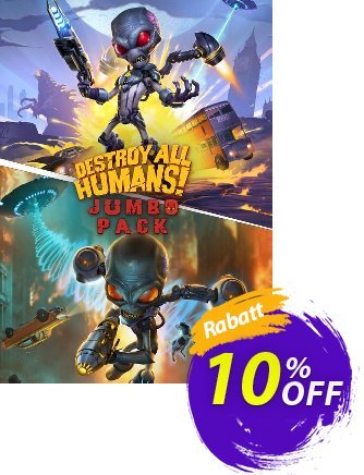 Destroy All Humans! 2 - Jumbo Pack Xbox One/ Xbox Series X|S - WW  Gutschein Destroy All Humans! 2 - Jumbo Pack Xbox One/ Xbox Series X|S (WW) Deal 2024 CDkeys Aktion: Destroy All Humans! 2 - Jumbo Pack Xbox One/ Xbox Series X|S (WW) Exclusive Sale offer 