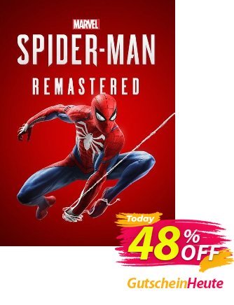 Marvel&#039;s Spider-Man Remastered PC Coupon, discount Marvel&#039;s Spider-Man Remastered PC Deal 2024 CDkeys. Promotion: Marvel&#039;s Spider-Man Remastered PC Exclusive Sale offer 