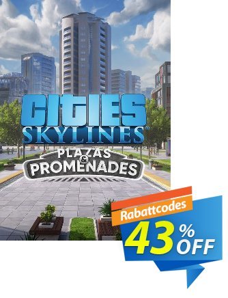 Cities: Skylines - Plazas & Promenades PC - DLC discount coupon Cities: Skylines - Plazas & Promenades PC - DLC Deal 2024 CDkeys - Cities: Skylines - Plazas & Promenades PC - DLC Exclusive Sale offer 