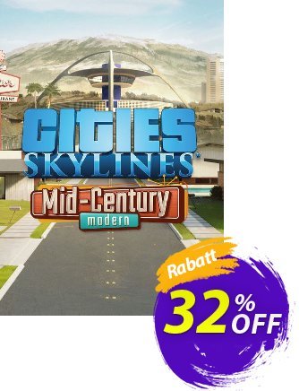 Cities: Skylines - Content Creator Pack: Mid-Century Modern PC - DLC discount coupon Cities: Skylines - Content Creator Pack: Mid-Century Modern PC - DLC Deal 2024 CDkeys - Cities: Skylines - Content Creator Pack: Mid-Century Modern PC - DLC Exclusive Sale offer 