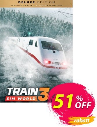 Train Sim World 3: Deluxe Edition PC Coupon, discount Train Sim World 3: Deluxe Edition PC Deal 2024 CDkeys. Promotion: Train Sim World 3: Deluxe Edition PC Exclusive Sale offer 