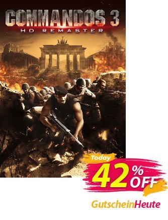 Commandos 3 - HD Remaster PC Coupon, discount Commandos 3 - HD Remaster PC Deal 2024 CDkeys. Promotion: Commandos 3 - HD Remaster PC Exclusive Sale offer 