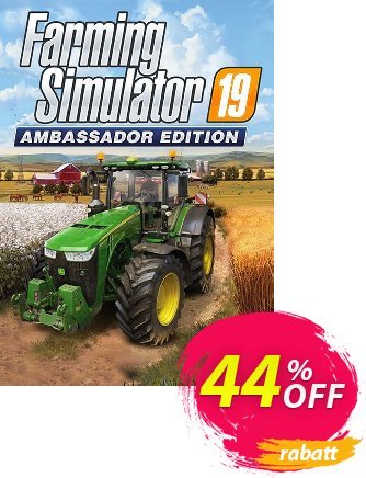 Farming Simulator 19: Ambassador Edition PC (GIANTS) discount coupon Farming Simulator 19: Ambassador Edition PC (GIANTS) Deal 2024 CDkeys - Farming Simulator 19: Ambassador Edition PC (GIANTS) Exclusive Sale offer 