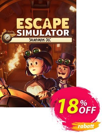 Escape Simulator: Steampunk PC DLC discount coupon Escape Simulator: Steampunk PC DLC Deal 2024 CDkeys - Escape Simulator: Steampunk PC DLC Exclusive Sale offer 