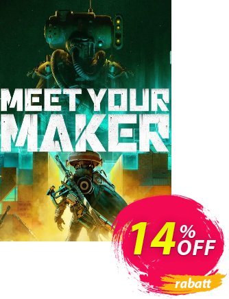 Meet Your Maker PC Coupon, discount Meet Your Maker PC Deal 2024 CDkeys. Promotion: Meet Your Maker PC Exclusive Sale offer 