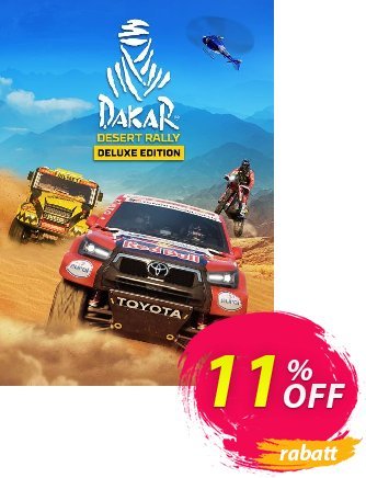 Dakar Desert Rally - Deluxe Edition PC Coupon, discount Dakar Desert Rally - Deluxe Edition PC Deal 2024 CDkeys. Promotion: Dakar Desert Rally - Deluxe Edition PC Exclusive Sale offer 