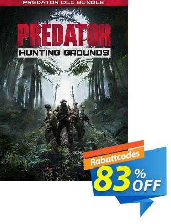 Predator: Hunting Grounds - Predator DLC Bundle PC Coupon, discount Predator: Hunting Grounds - Predator DLC Bundle PC Deal 2024 CDkeys. Promotion: Predator: Hunting Grounds - Predator DLC Bundle PC Exclusive Sale offer 