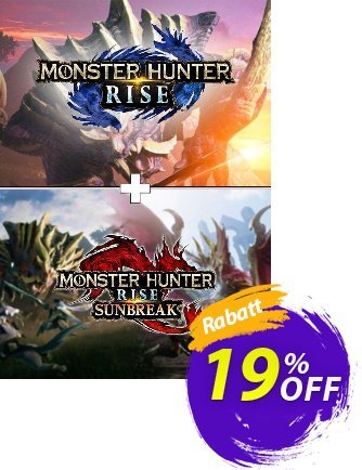 Monster Hunter Rise + Sunbreak PC Gutschein Monster Hunter Rise + Sunbreak PC Deal CDkeys Aktion: Monster Hunter Rise + Sunbreak PC Exclusive Sale offer