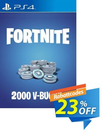 Fortnite - 2000 V-Bucks PS4 (US) Coupon, discount Fortnite - 2000 V-Bucks PS4 (US) Deal CDkeys. Promotion: Fortnite - 2000 V-Bucks PS4 (US) Exclusive Sale offer