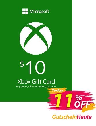 Microsoft Gift Card - $10 Gutschein Microsoft Gift Card - $10 Deal CDkeys Aktion: Microsoft Gift Card - $10 Exclusive Sale offer