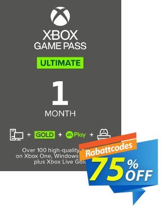 1 Month Xbox Game Pass Ultimate Xbox One / PC - Non-Stackable  Gutschein 1 Month Xbox Game Pass Ultimate Xbox One / PC (Non-Stackable) Deal CDkeys Aktion: 1 Month Xbox Game Pass Ultimate Xbox One / PC (Non-Stackable) Exclusive Sale offer